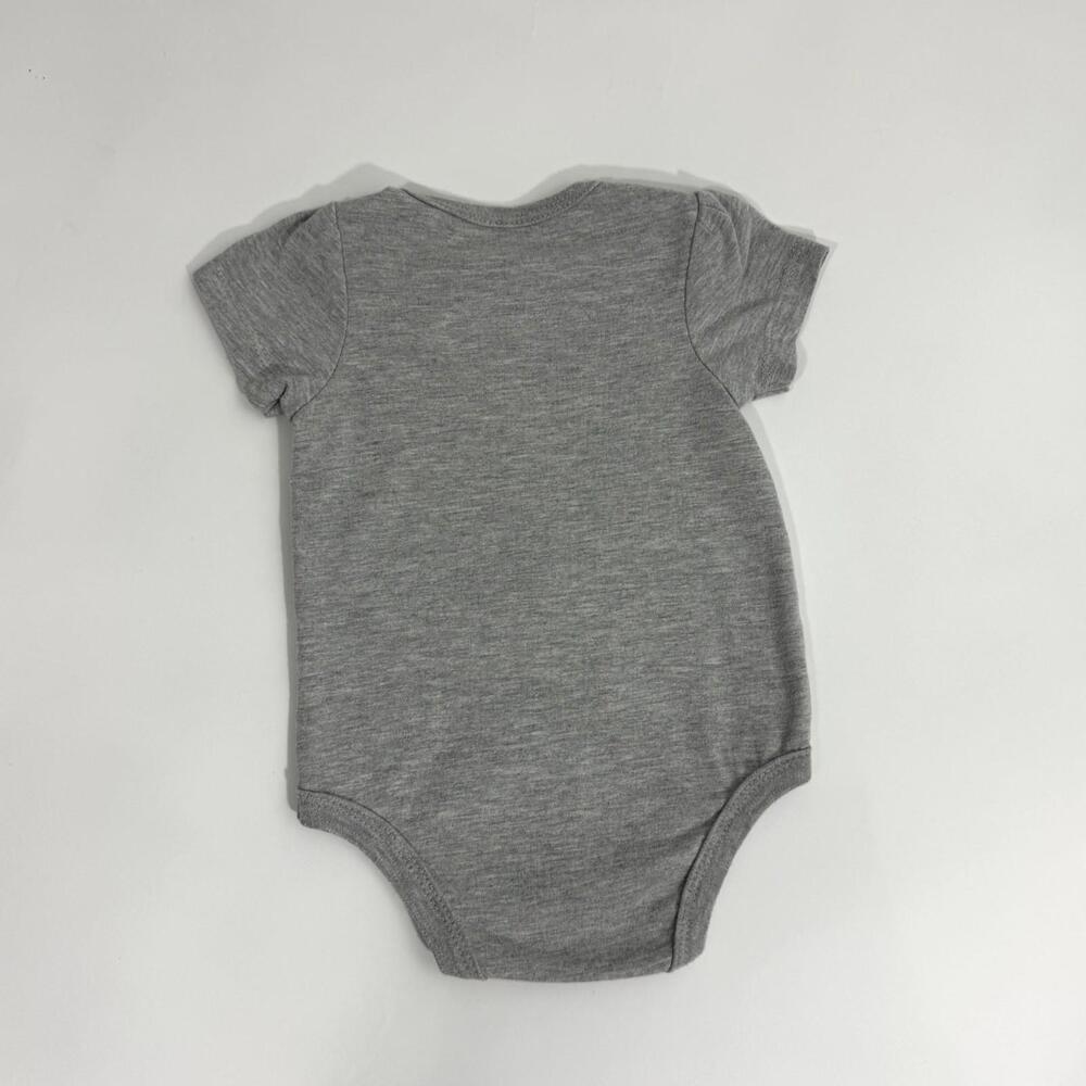 Disney Baby by Okie Dokie Baby Girls Size 6M Minnie Mouse Bodysuit Gray Pink - Picture 6 of 8